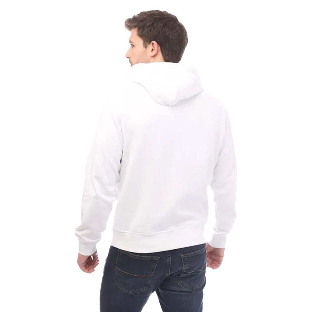 White - Back - Diesel Mens S-Ginn Hoodie