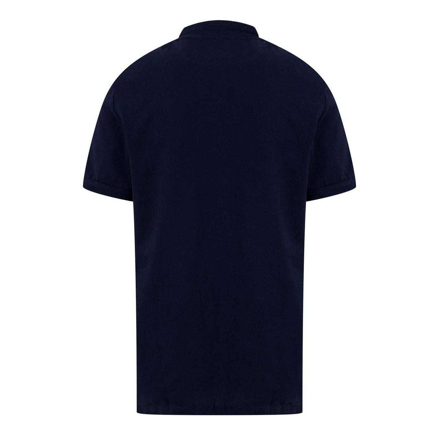 Navy - Back - Scotland RU Unisex Adult 2024 Polo Shirt