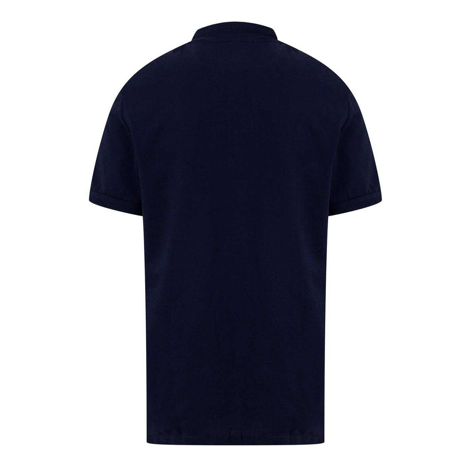 Navy - Back - Scotland RU Unisex Adult 2024 Polo Shirt