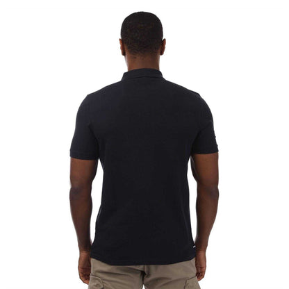 Navy - Back - Weekend Offender Mens Barnum Cotton Polo Shirt