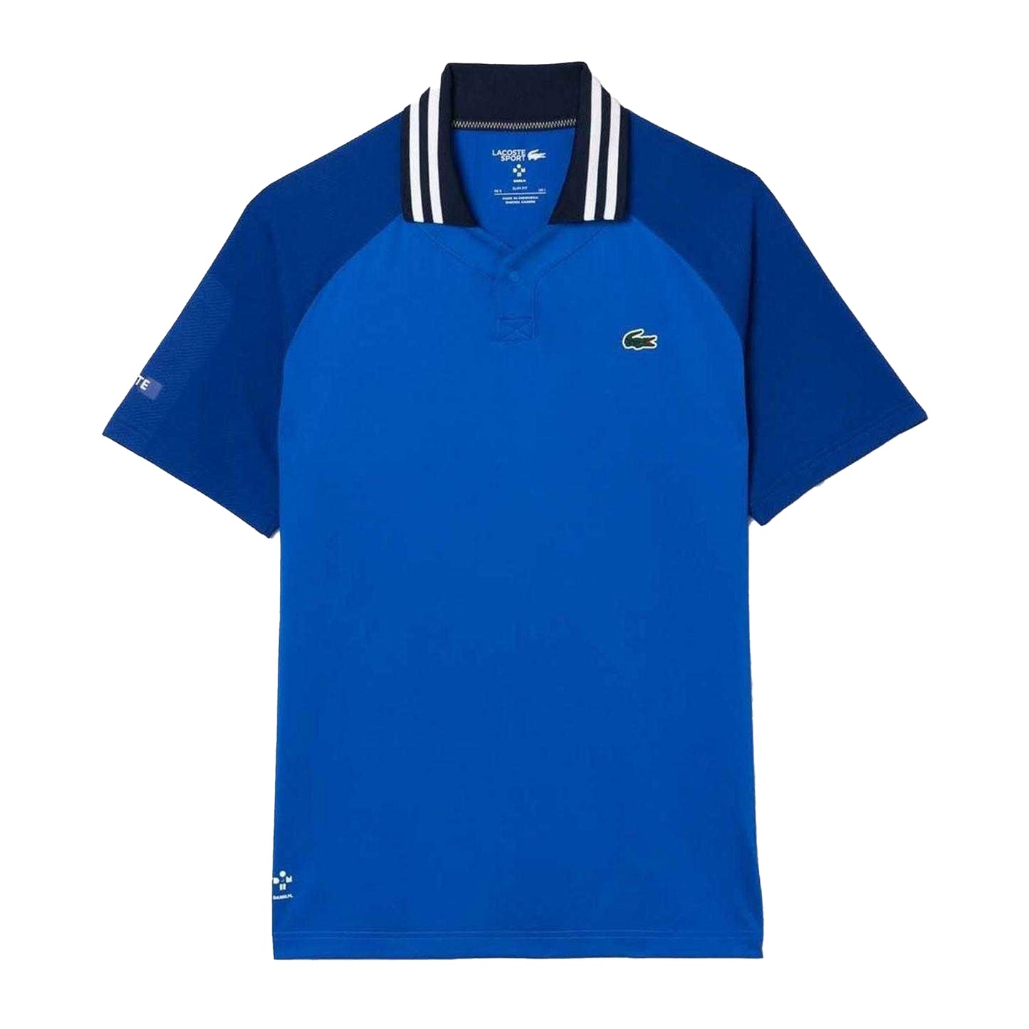 Blue - Front - Lacoste Mens Daniil Medvedev Polo Shirt
