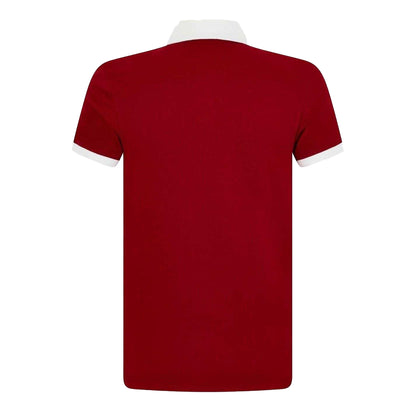 Red Dahlia - Back - British & Irish Lions Mens Cotton Polo Shirt