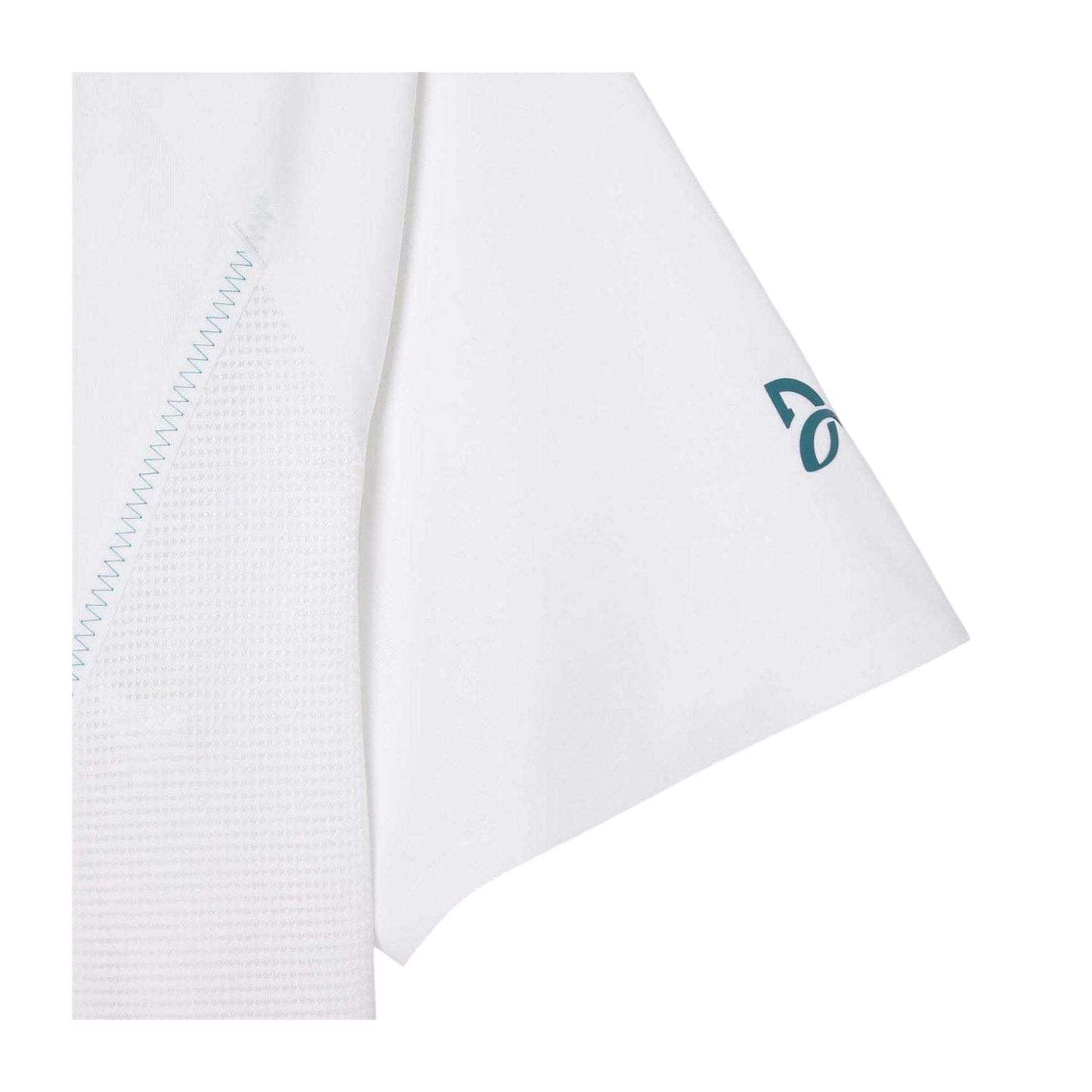 White - Back - Lacoste Mens Tennis x Novak Djokovic Regular Polo Shirt