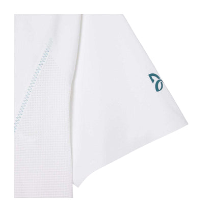 White - Back - Lacoste Mens Tennis x Novak Djokovic Regular Polo Shirt