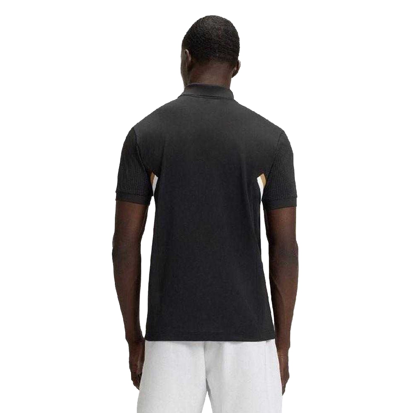 Black - Back - Boss Mens Slim Polo Shirt