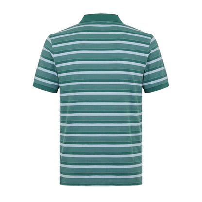 June Bug - Back - Original Penguin Mens Striped Polo Shirt