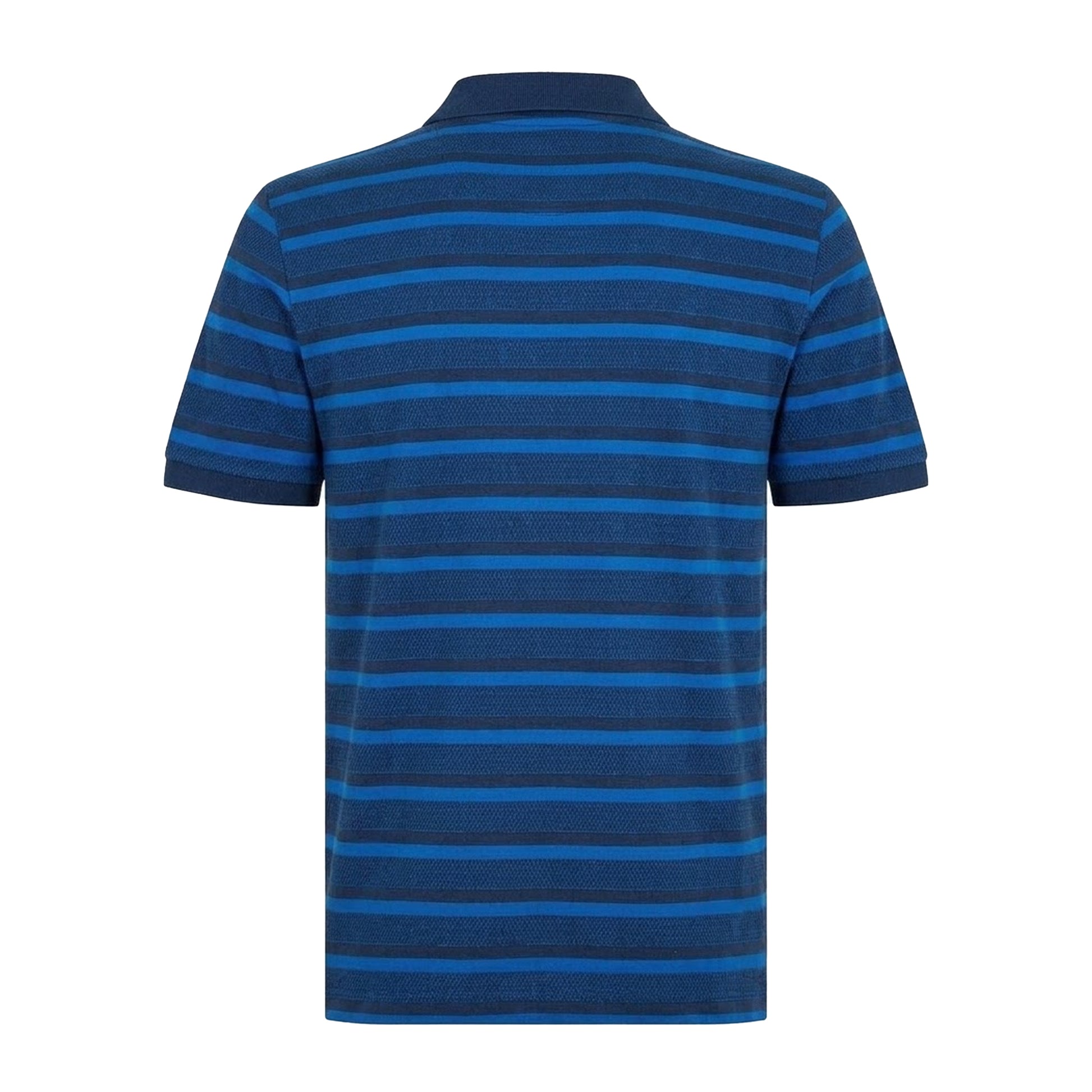 Yale Blue - Back - Original Penguin Mens Striped Polo Shirt