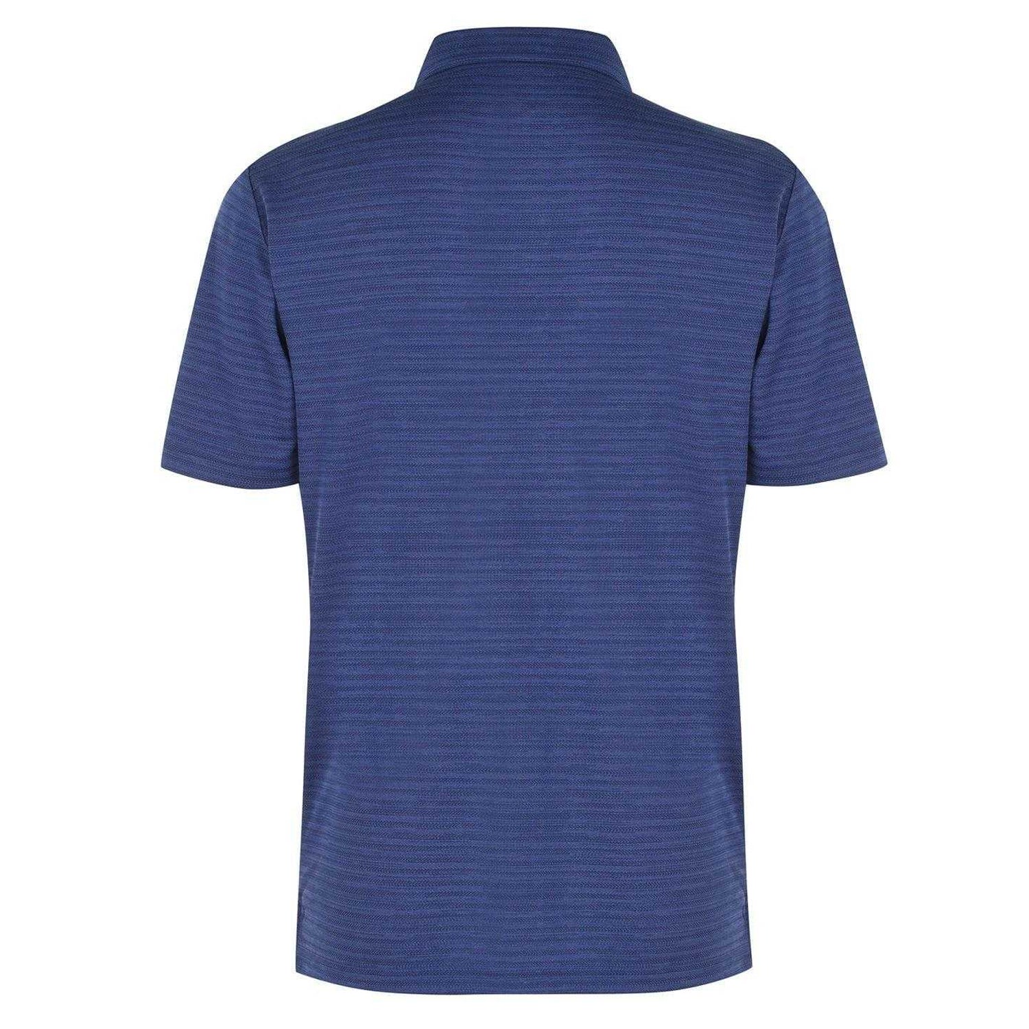 Peacoat - Back - Callaway Mens Herringbone Golf Polo Shirt