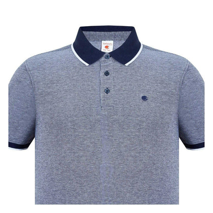 Navy-White - Lifestyle - SoulCal Mens Cotton Pique Polo Shirt