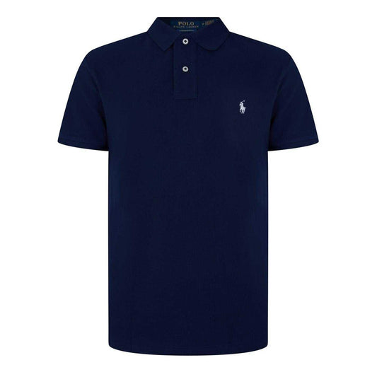 French Navy - Front - Ralph Lauren Mens Performance Polo Shirt