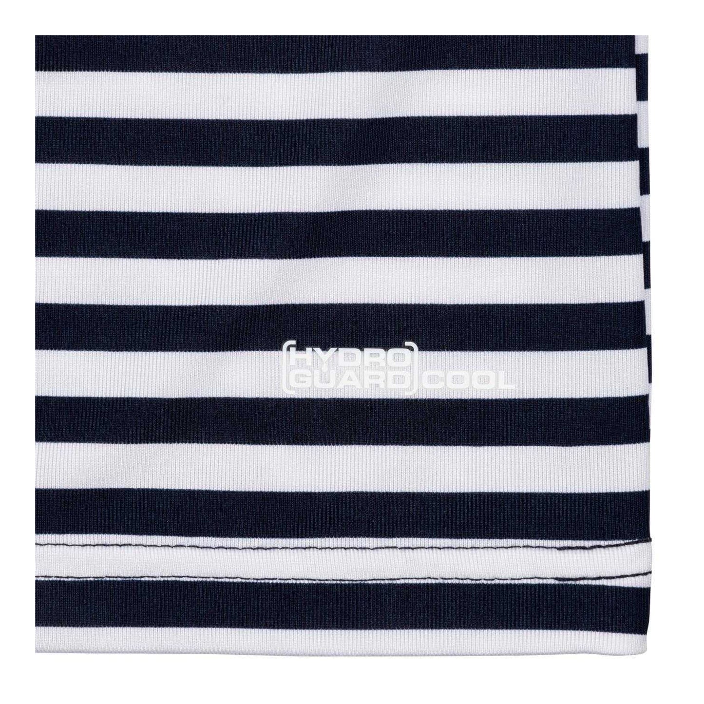 Navy - Lifestyle - Slazenger Childrens-Kids Horizontal Stripe Polo Shirt