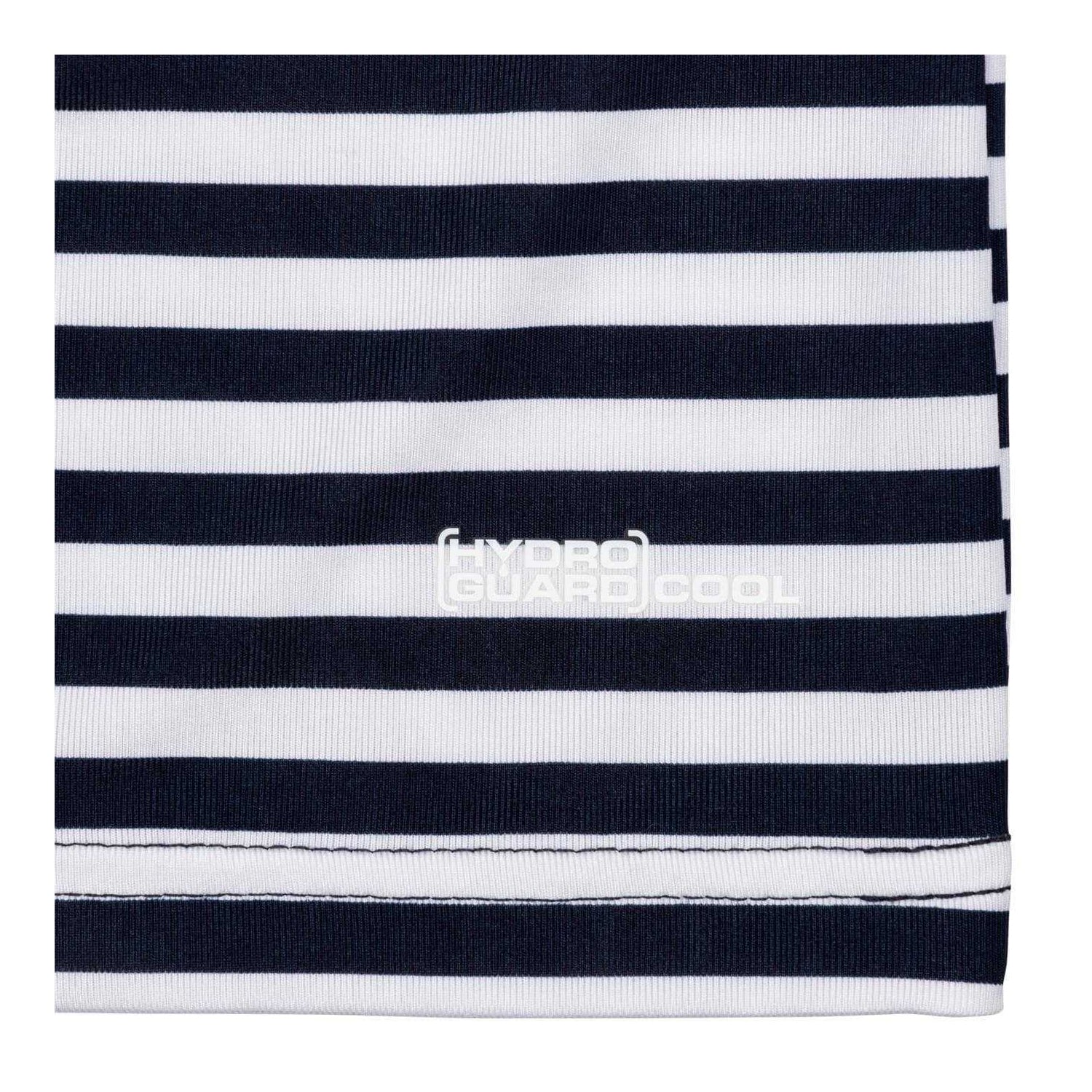 Navy - Lifestyle - Slazenger Childrens-Kids Horizontal Stripe Polo Shirt