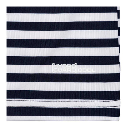 Navy - Lifestyle - Slazenger Childrens-Kids Horizontal Stripe Polo Shirt