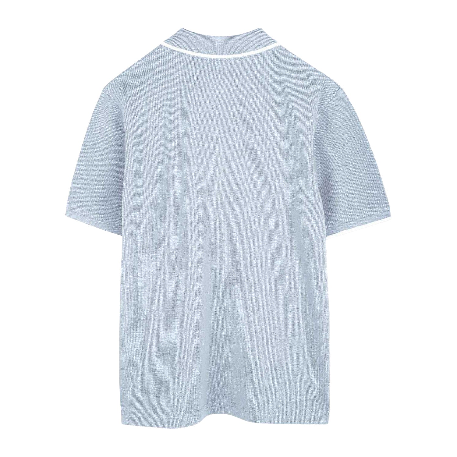 Pale Blue - Back - Boss Childrens-Kids Short-Sleeved Polo Shirt