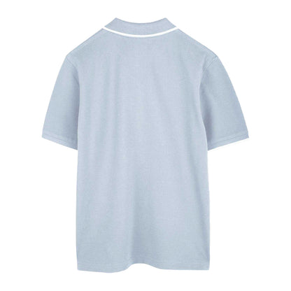 Pale Blue - Back - Boss Childrens-Kids Short-Sleeved Polo Shirt