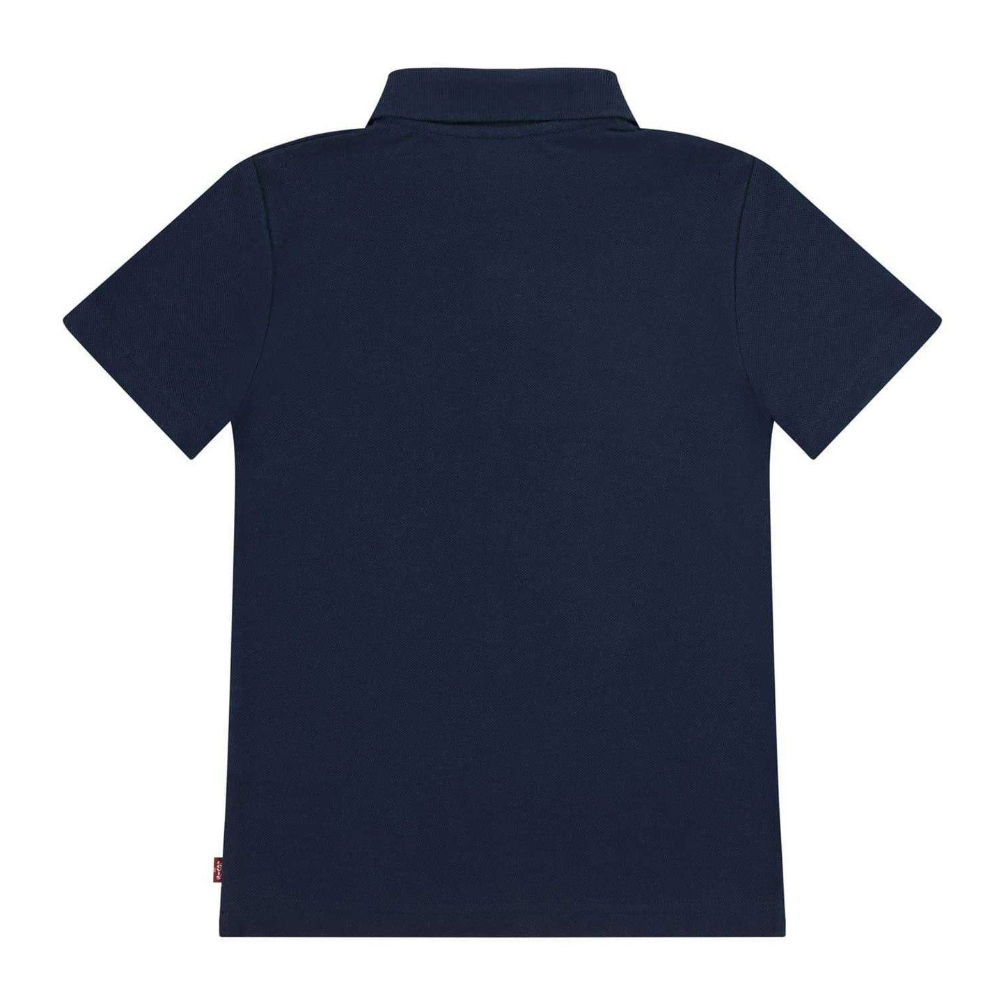 Blue - Back - Levis Childrens-Kids Regular Short-Sleeved Polo Shirt