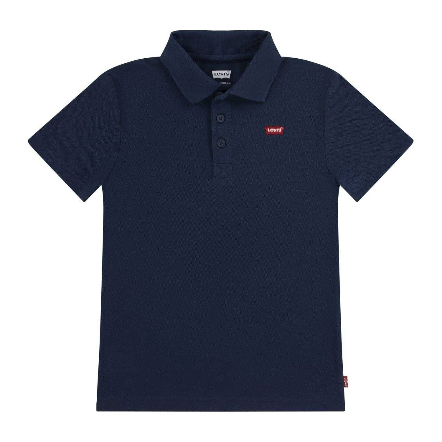 Blue - Front - Levis Childrens-Kids Regular Short-Sleeved Polo Shirt