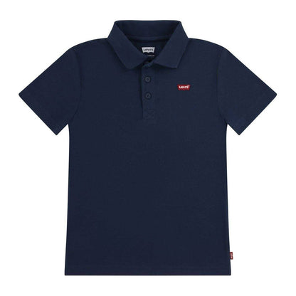 Blue - Front - Levis Childrens-Kids Regular Short-Sleeved Polo Shirt