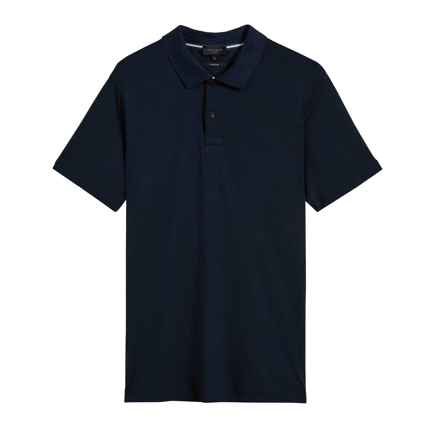 Navy - Front - Ted Baker Mens Zeiter Cotton Polo Shirt
