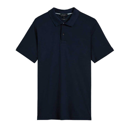 Navy - Front - Ted Baker Mens Zeiter Cotton Polo Shirt