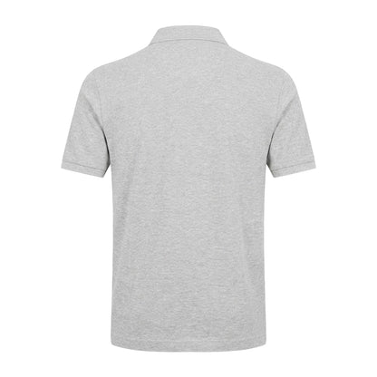 Grey - Back - Boss Mens Regular Polo Shirt