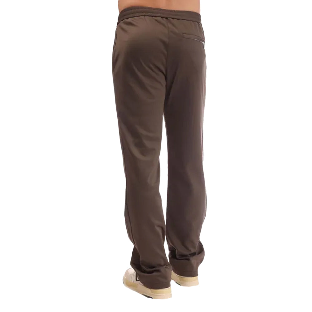 Brown - Back - Off White Unisex Adult Hand Off Slim Jogging Bottoms