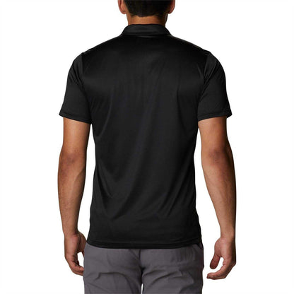 Black - Back - Columbia Mens Short-Sleeved Polo Shirt