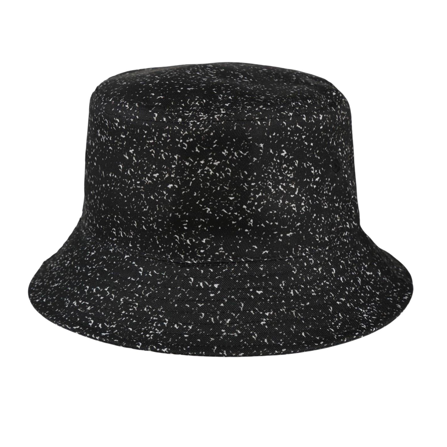 Black - Back - Spiral Unisex Adult Bucket Hat