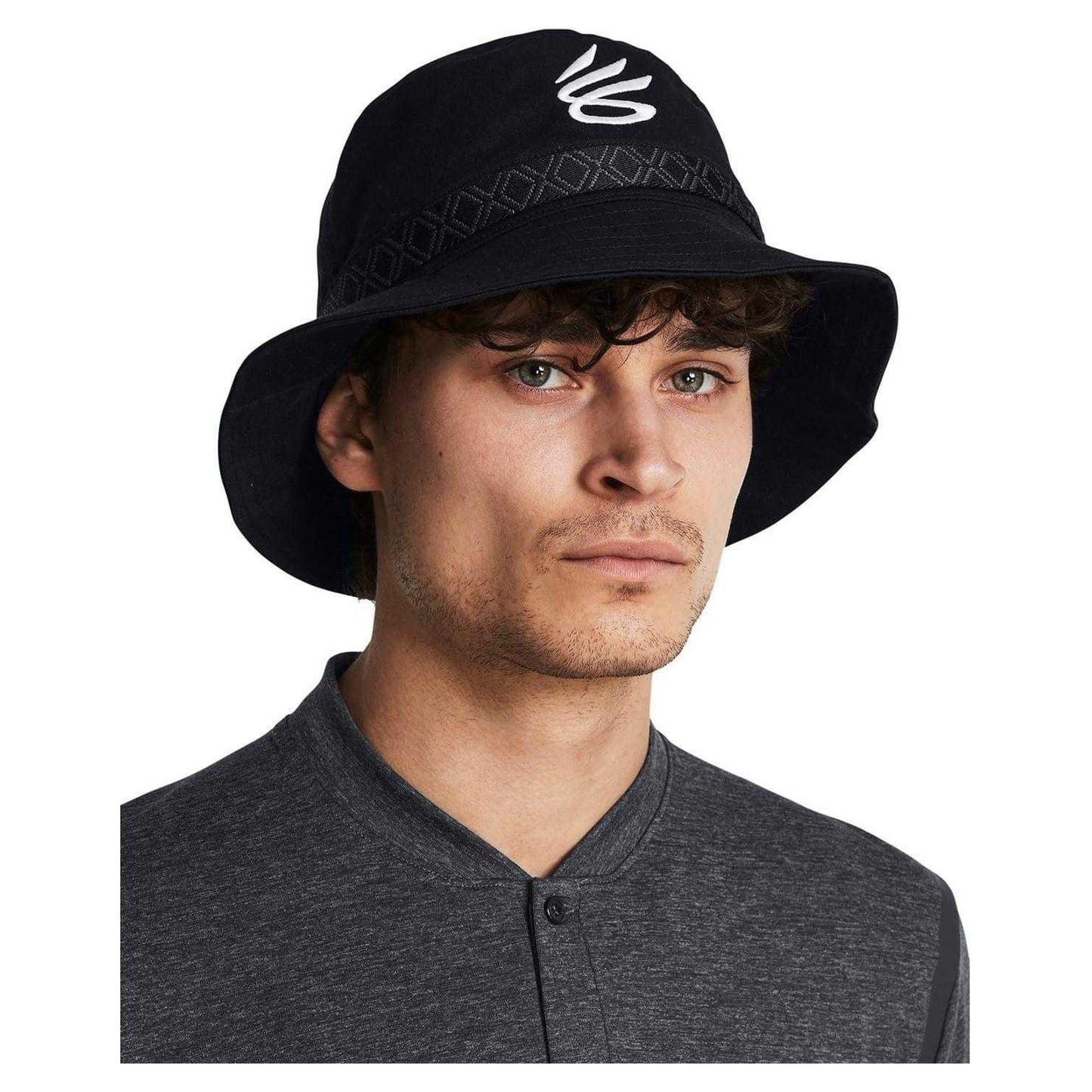 Black - Side - Under Armour Unisex Adult Bucket Hat