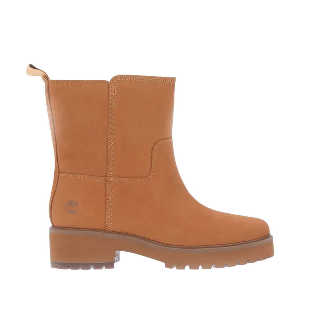 Wheat - Back - Timberland Womens-Ladies Carnaby Cool Mid Cut Boots