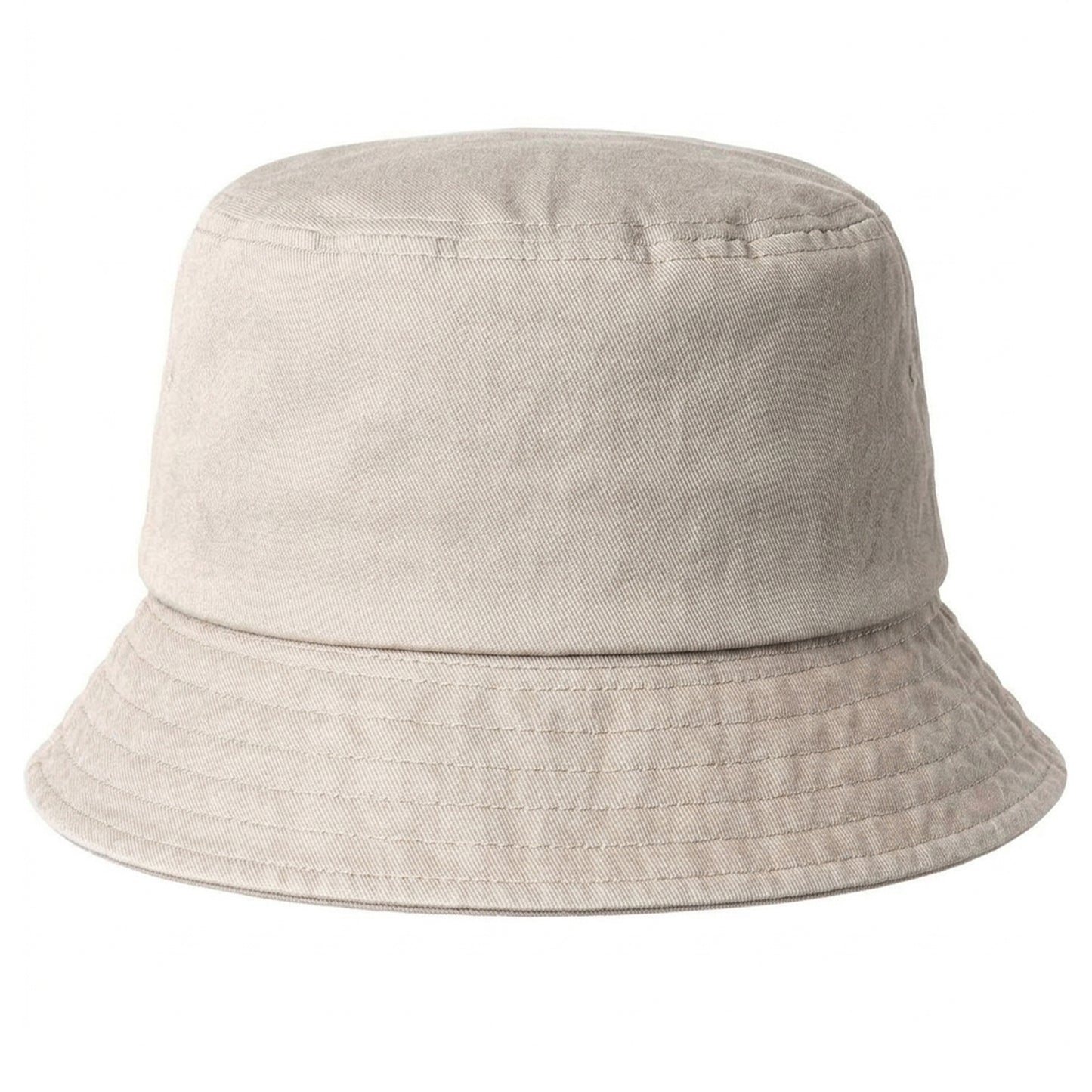 Beige - Back - Kangol Unisex Adult Washed Cotton Casual Bucket Hat