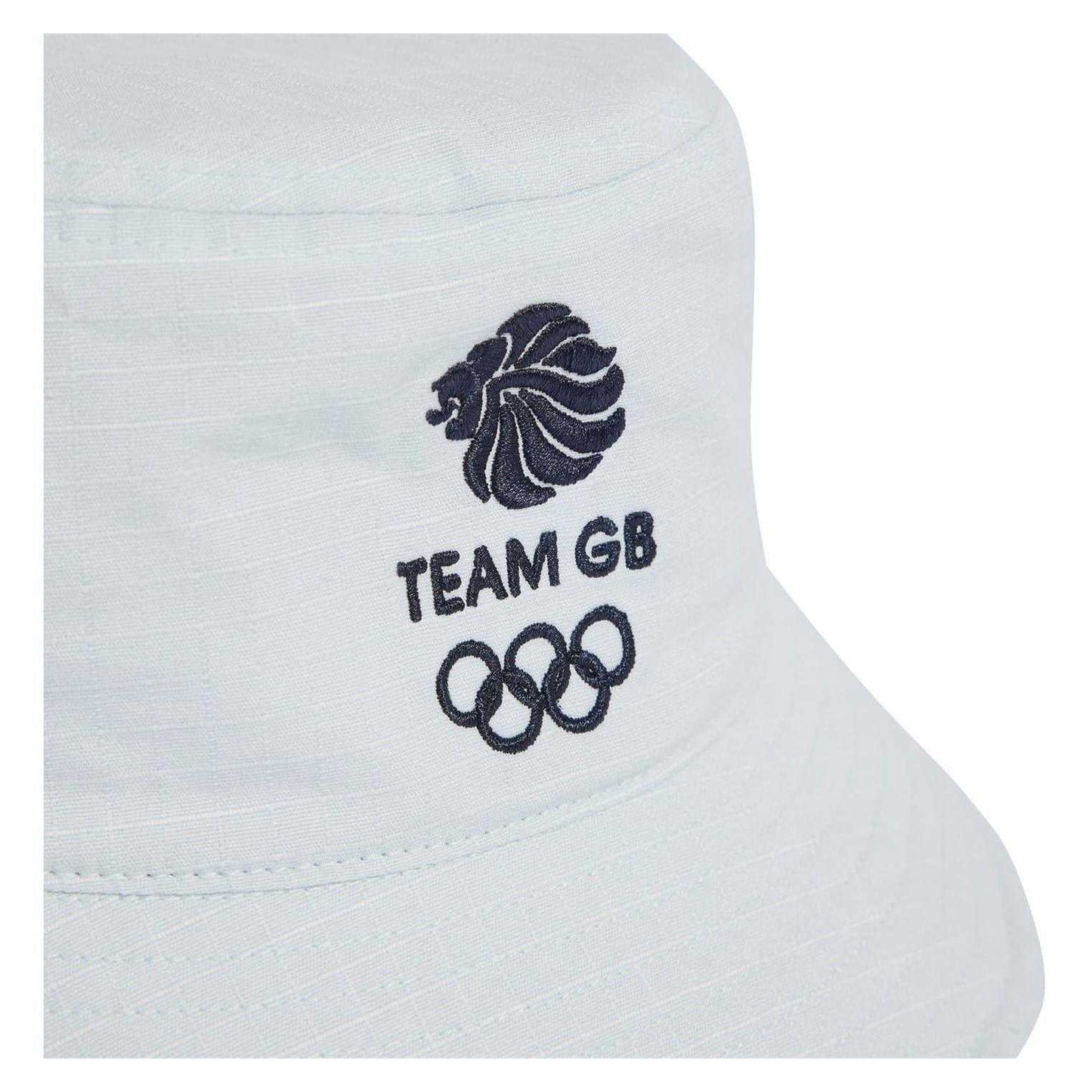 Sky Blue - Side - Adidas Unisex Adult Team GB Sport Bucket Hat