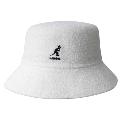 White - Front - Kangol Unisex Adult Bermuda Bucket Hat