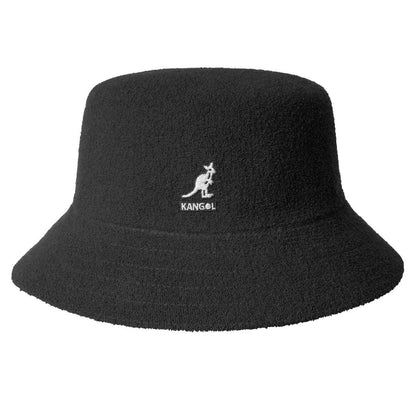 Black - Front - Kangol Unisex Adult Bermuda Bucket Hat