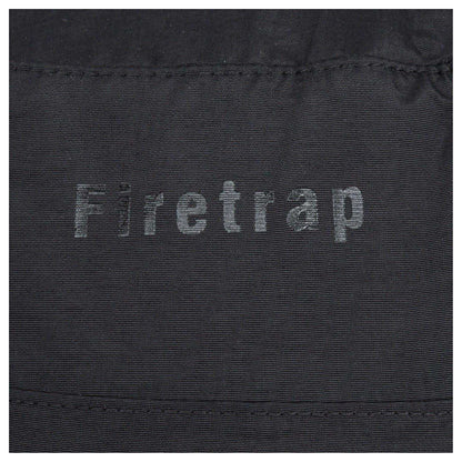 Black - Lifestyle - Firetrap Unisex Adult Nylon Bucket Hat