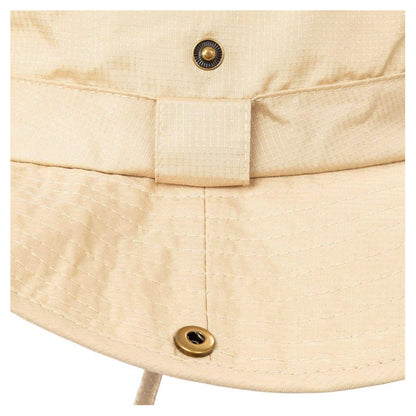 Beige - Lifestyle - Gelert Unisex Adult Wide Brim Outdoor Bucket Hat