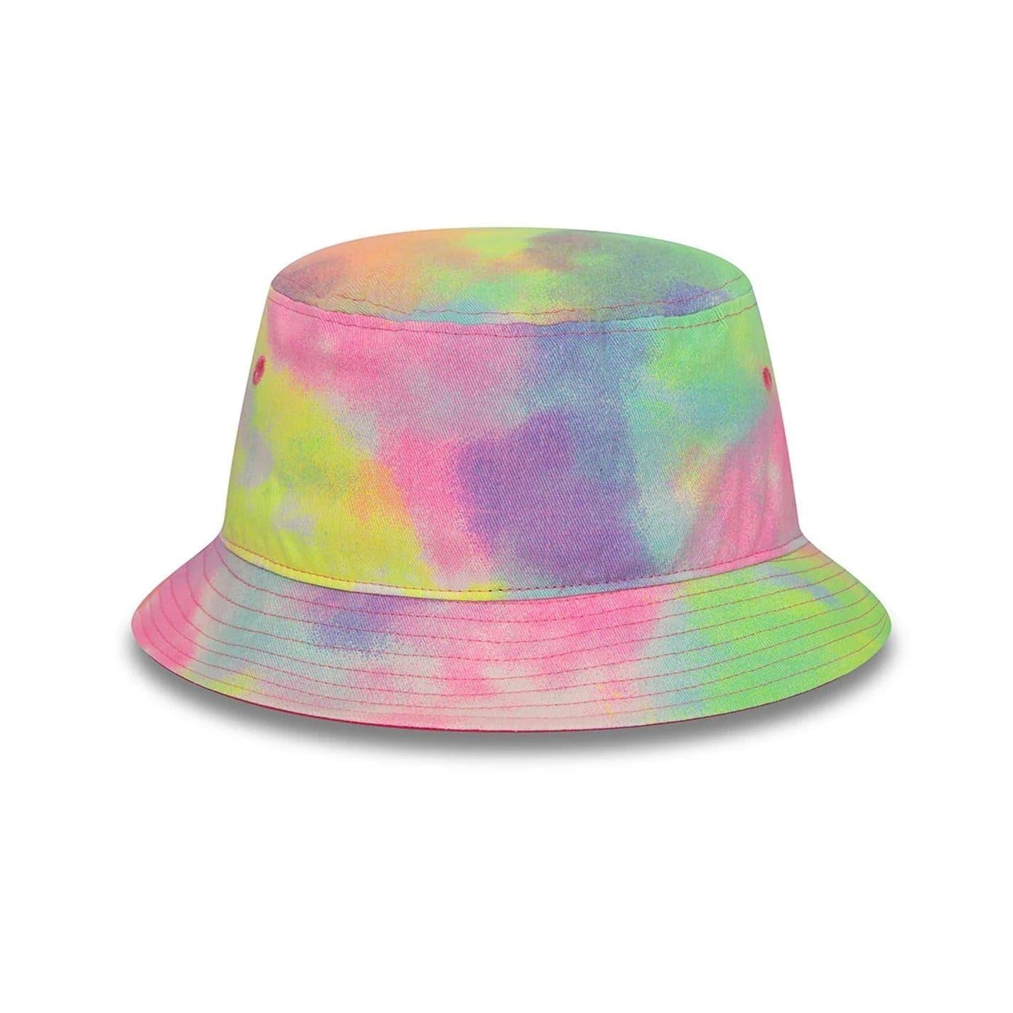 Multicoloured - Back - Oracle Red Bull Racing Unisex Adult Tie Dye Bucket Hat