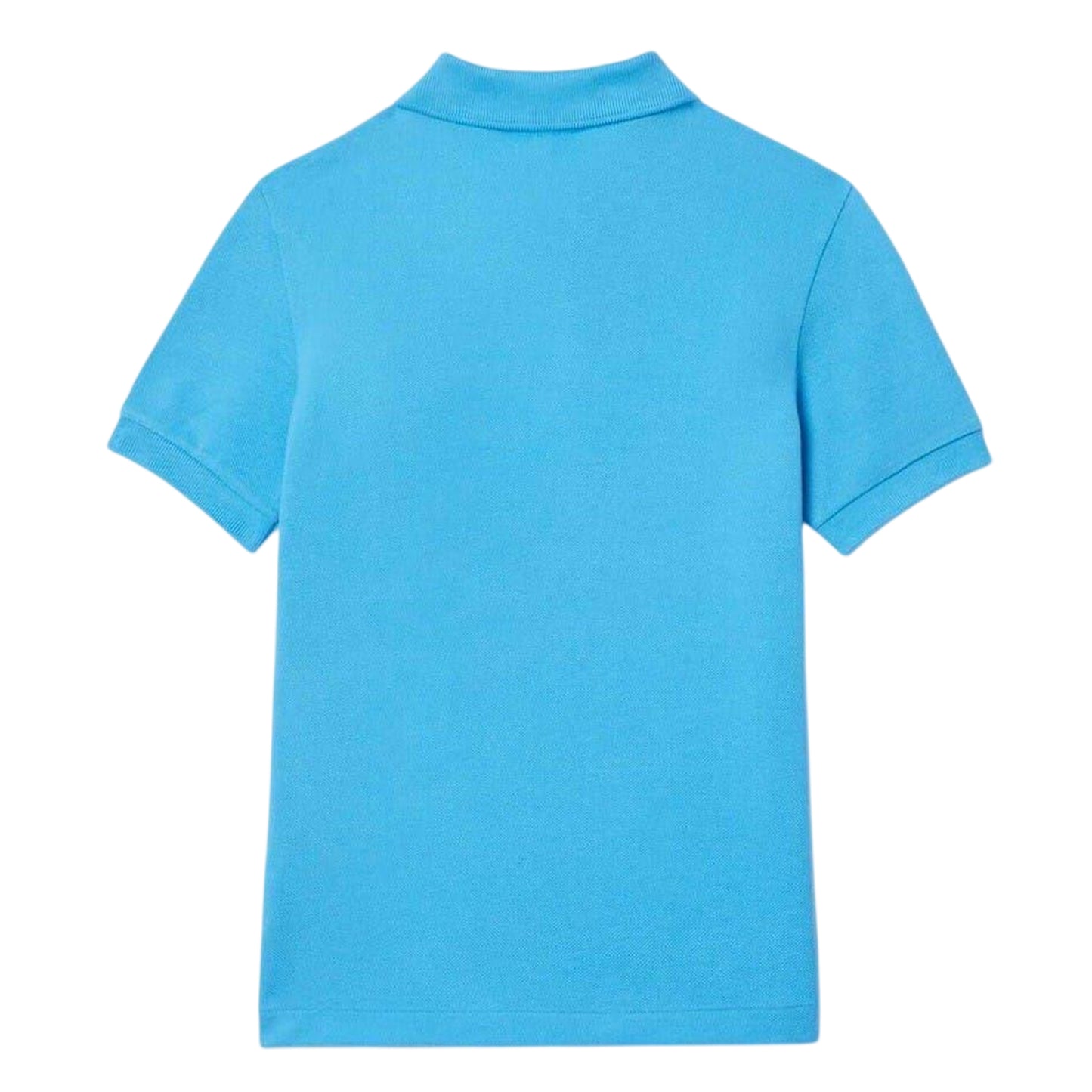 Aqua Blue - Back - Lacoste Boys Pique Polo Shirt