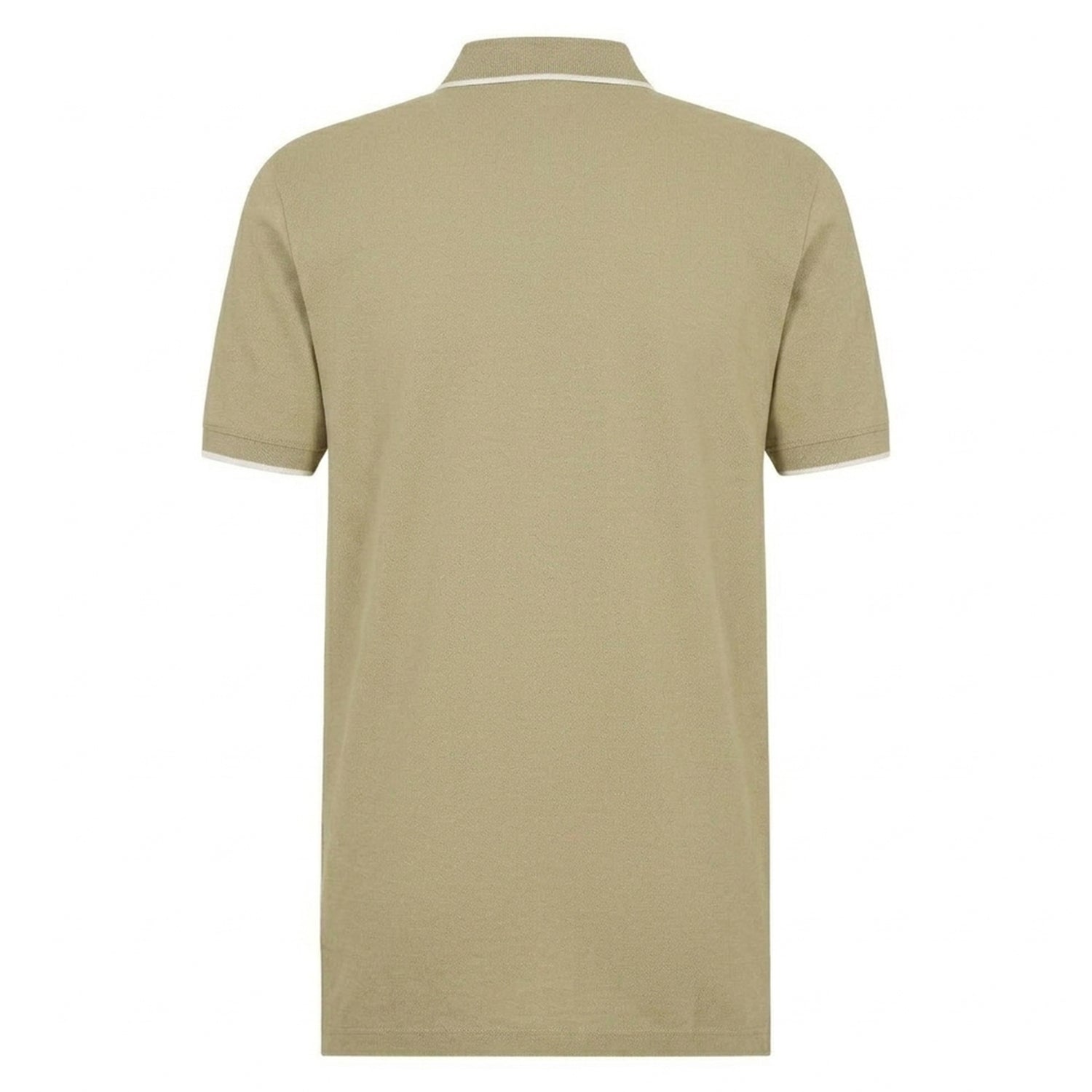 Green - Back - Hugo Mens Cotton Regular Polo Shirt