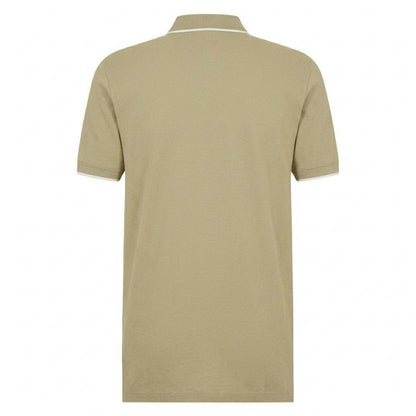 Green - Back - Hugo Mens Cotton Regular Polo Shirt