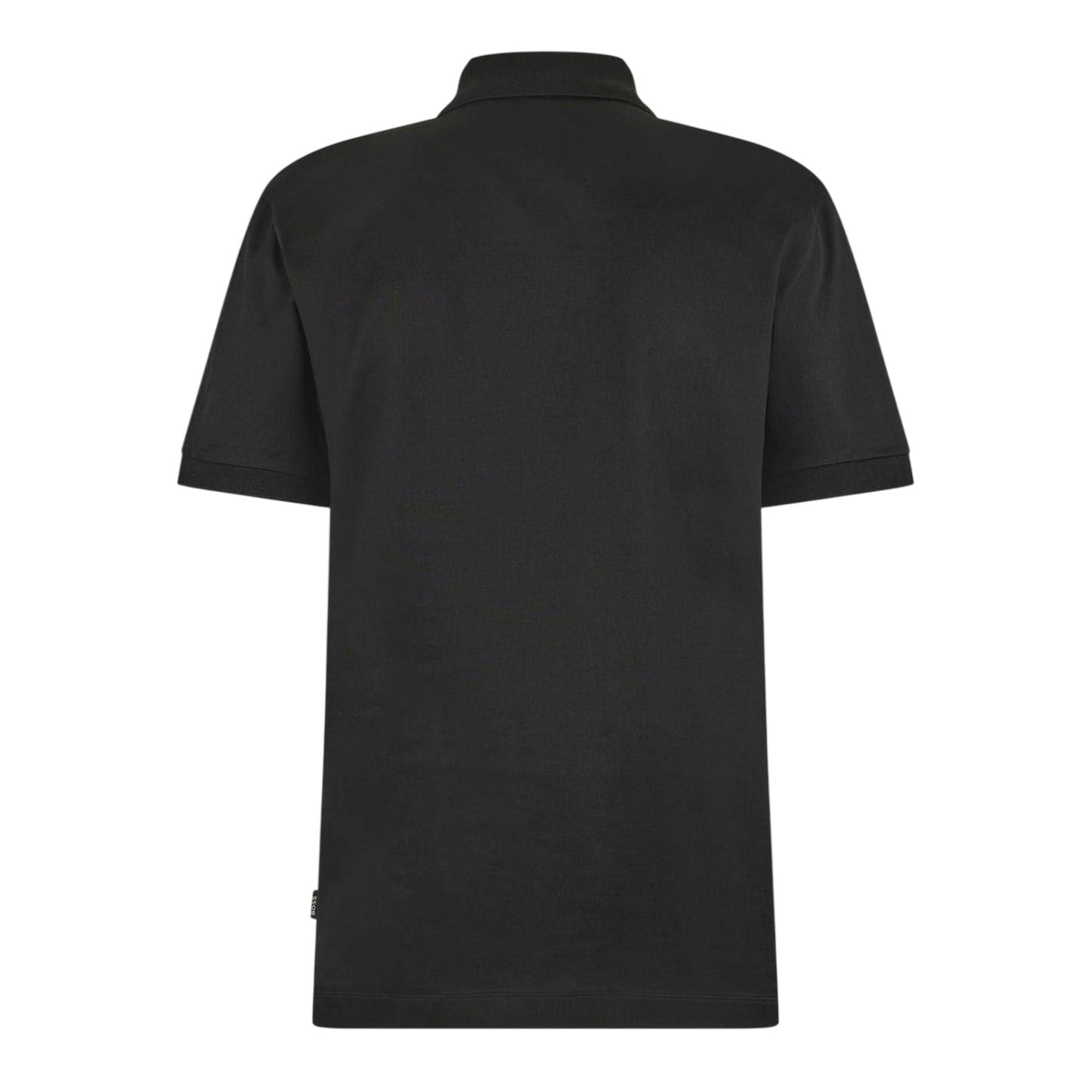 Black - Back - Boss Mens Short-Sleeved Polo Shirt