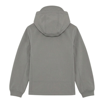 Sharkskin - Back - Lyle & Scott Boys Eagle Hooded Jacket