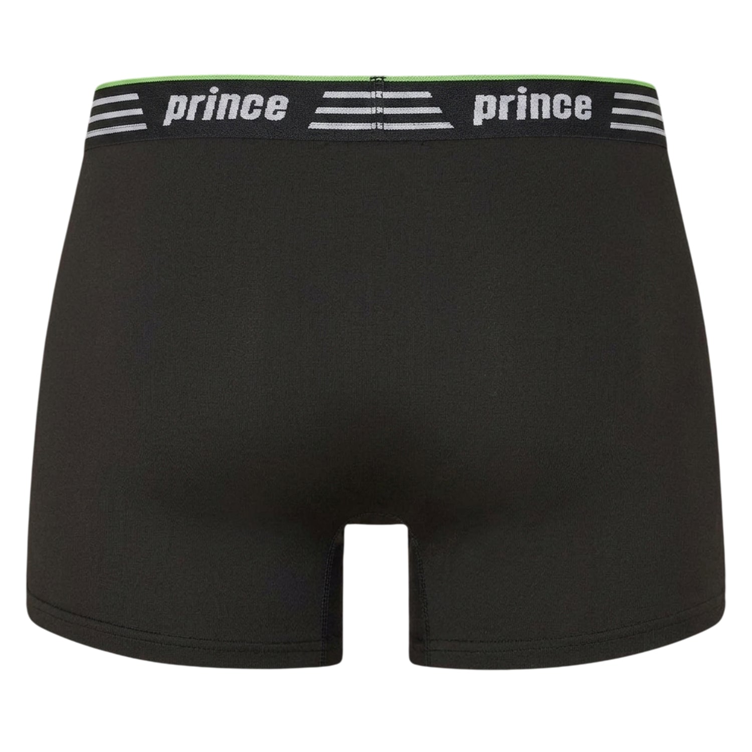 Black - Back - Prince Mens Boxer Shorts (Pack of 3)
