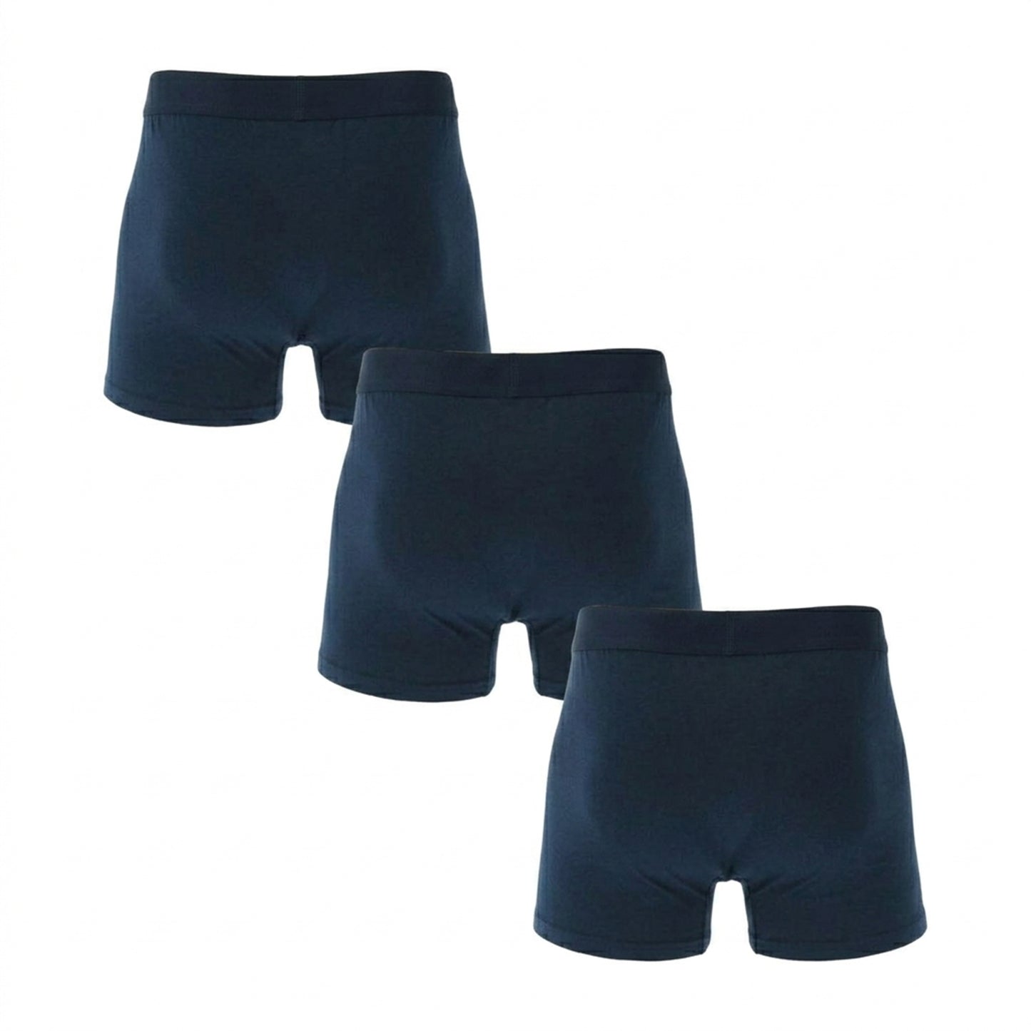 Navy - Back - Farah Mens Boxer Shorts (Pack of 3)