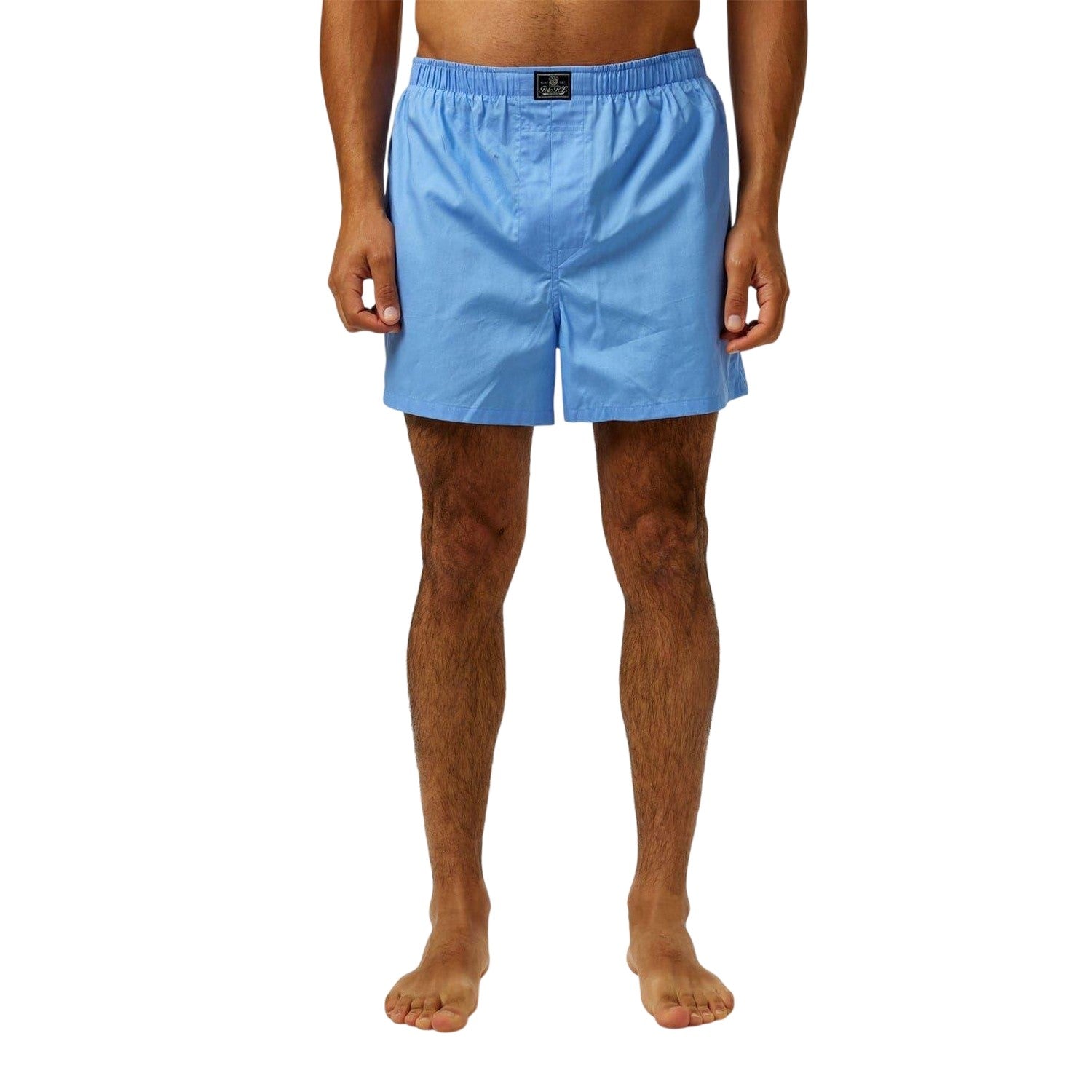 Navy-Blue-White - Side - Slazenger Mens Cotton Boxer Shorts (Pack of 3)