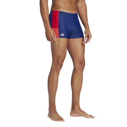 Blue-Red - Lifestyle - Adidas Mens Swim Shorts