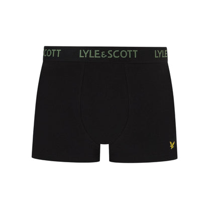Black - Lifestyle - Lyle & Scott Mens Boxer Shorts (Pack of 5)