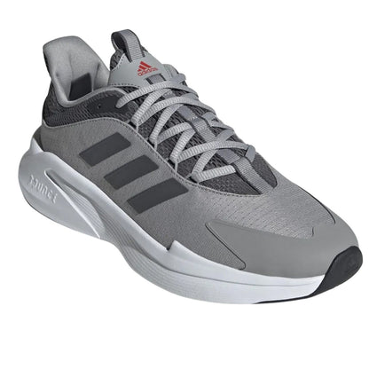 Grey - Front - Adidas Mens AlphaEdge+ Trainers