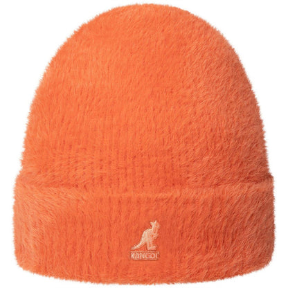 Coral - Front - Kangol Unisex Adult Embroidered Logo Faux Fur Winter Beanie