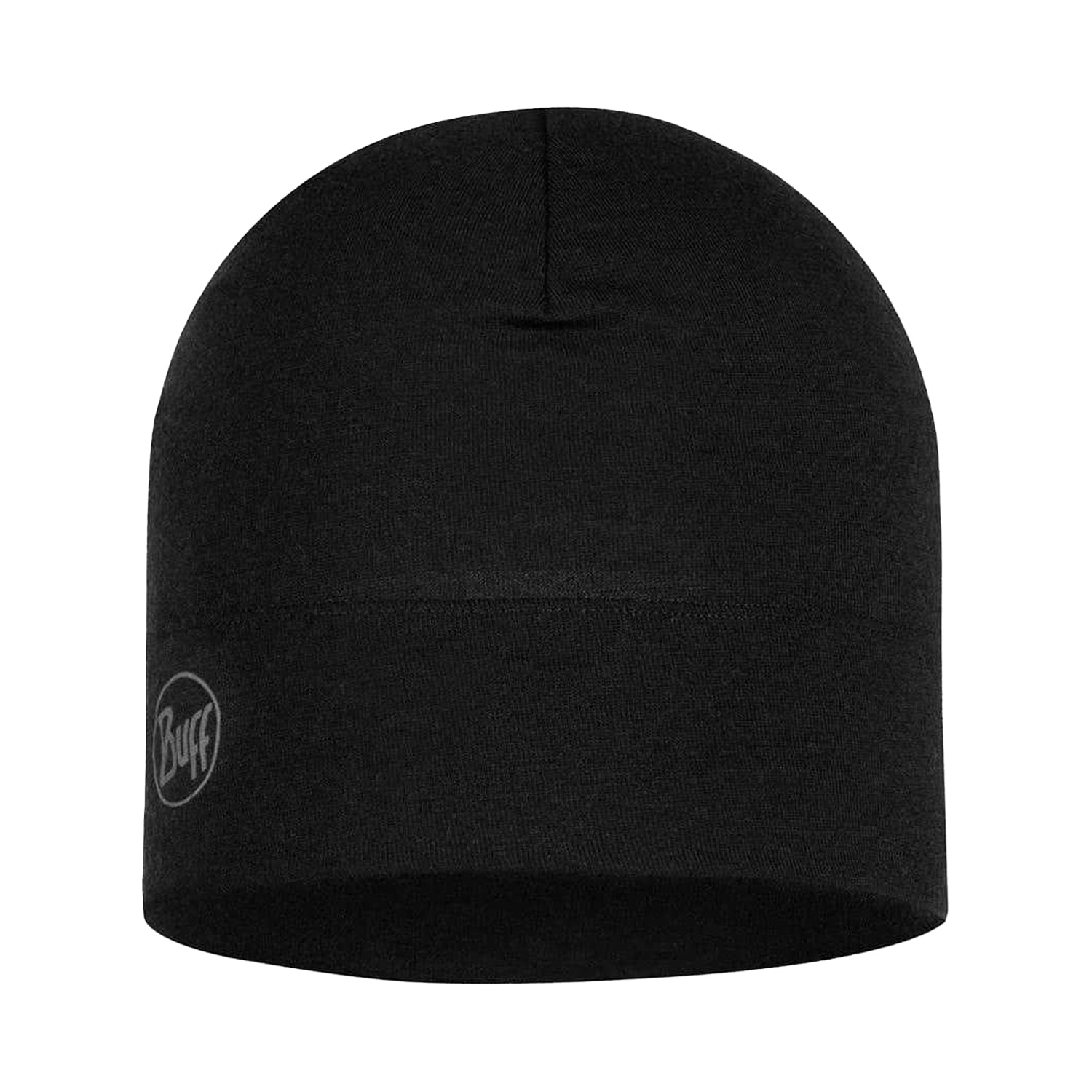 Black - Front - Buff Unisex Adult Merino Wool Beanie